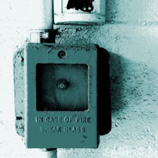 photo treatment: defunct alarm box