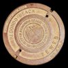 photo: manhole cover / utilities access in Redondo Bach, California