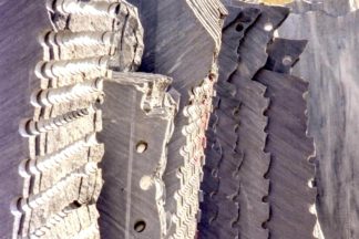 photo: slabs of stone in a quarry (Taiwan)